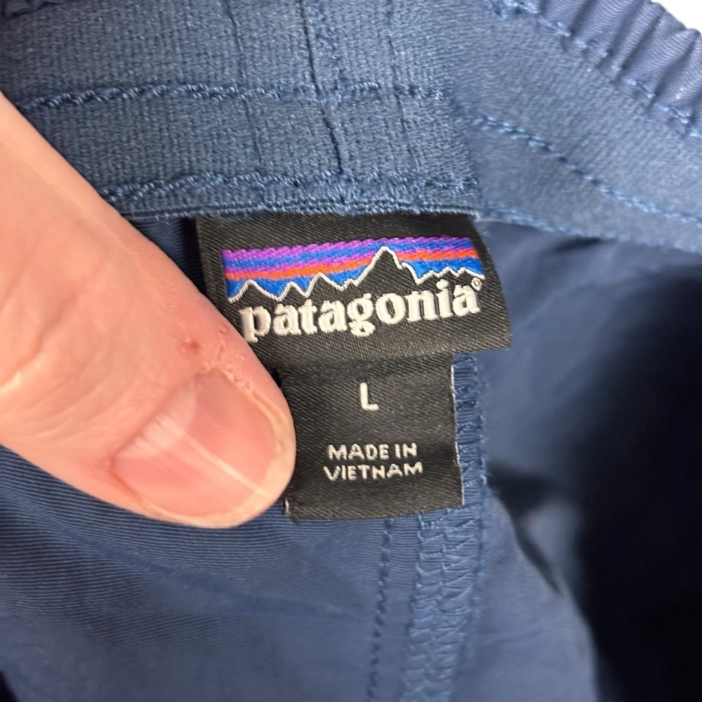 Patagonia Baggies Navy Lined Shorts – Men’s Sz Large - Picture 7 of 10